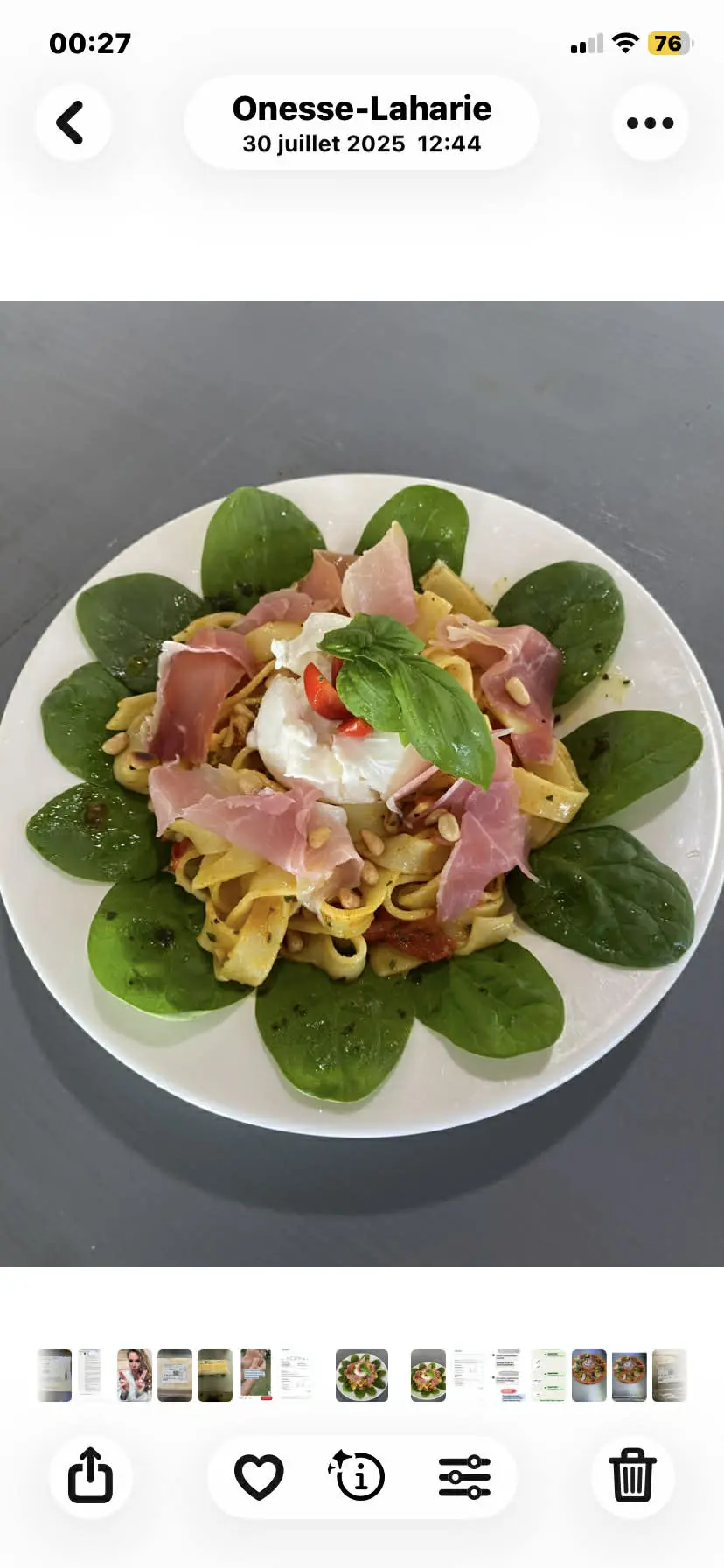 salade poulet Fifi Pizz Onesse-Laharie